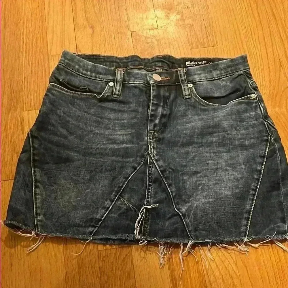 BlankNYC Denim Mini Skirt Size 27